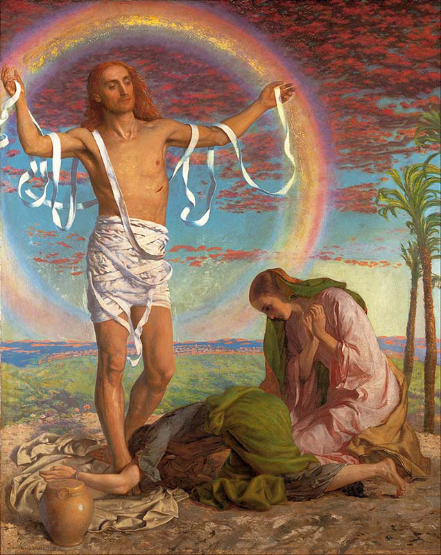 Christ and the two Marys